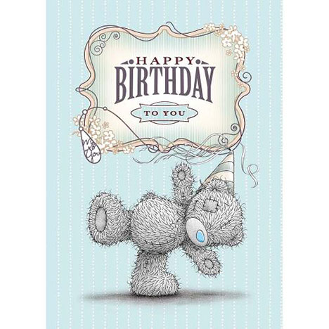 Happy Birthday Me to You Bear Card £1.79